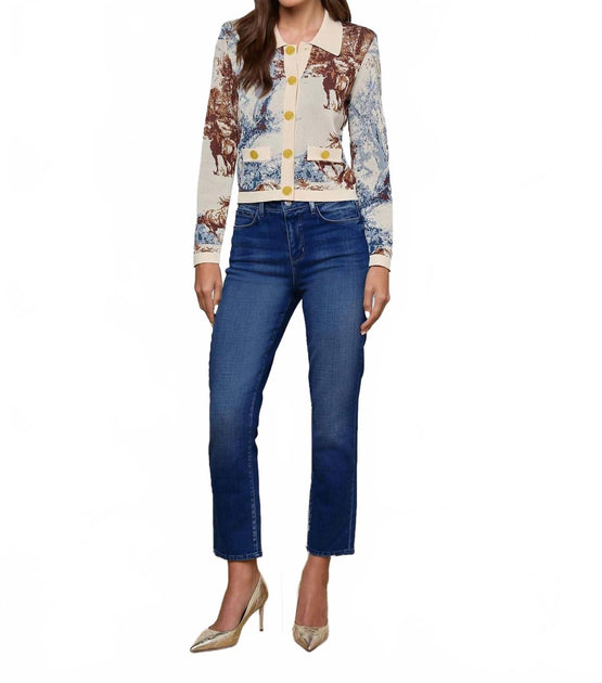 L'Agence Celestia Slim Jean Blue 30 2