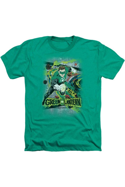 Gildan DC Comics Space Sector 2814 T-Shirt Green XXL 2