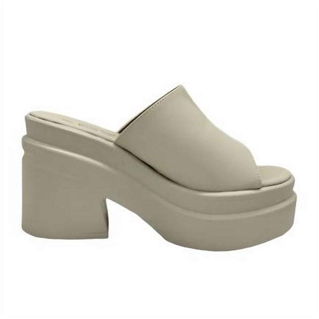 Exe TM-403 Wedge Sandal Beige EU 39 2