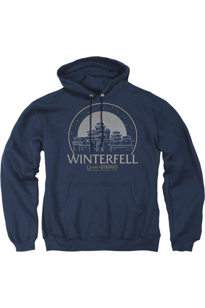 Gildan Game of Thrones Winterfell Kapuzenpulli Blau XXX-Large 2