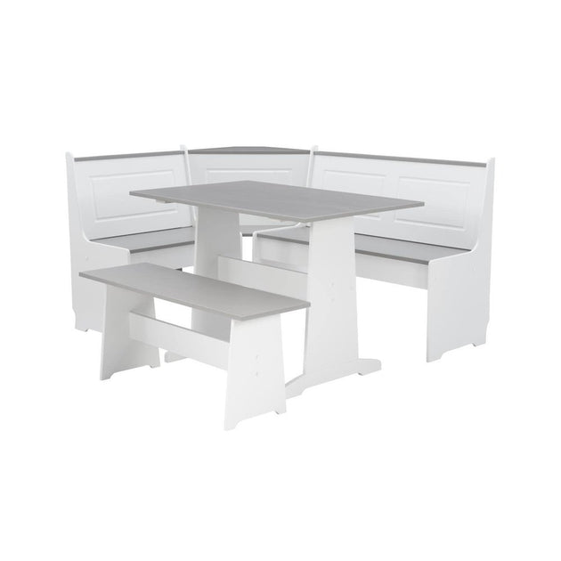 Linon Ardmore Nook White And Gray 2