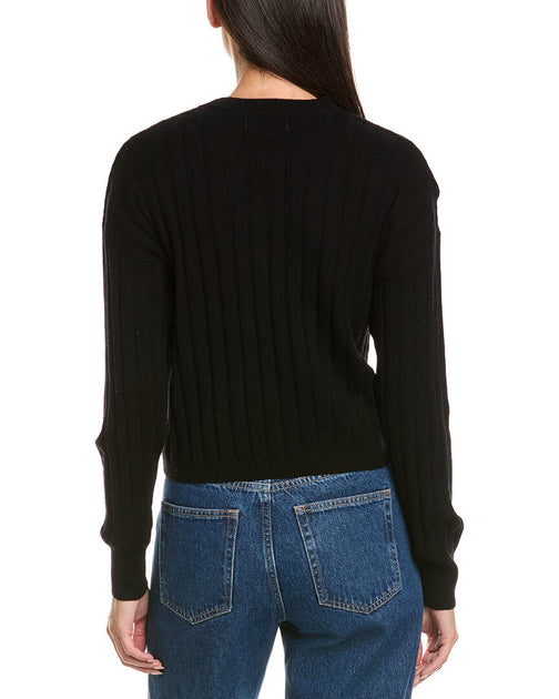 Pull en Mélange Laine et Cachemire NAADAM Noir Medium 3
