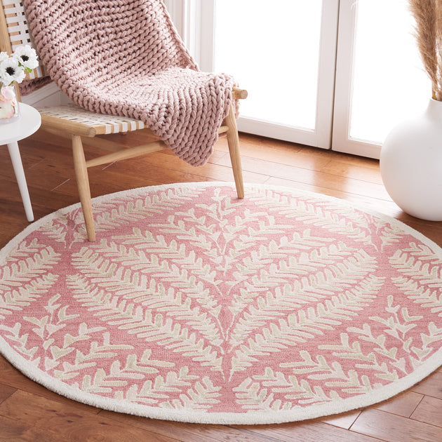 Safavieh Capri CPR208 Area Rug Pink/Ivory 4