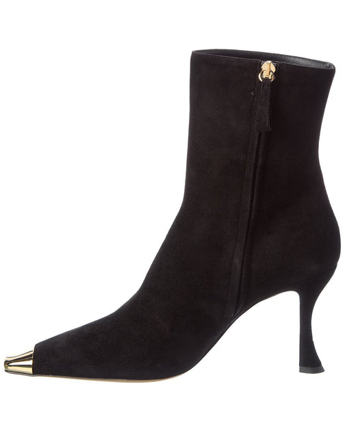 Alexandre Birman Olivia Retro 85 Suede Boot Black EU 40 3