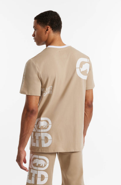 Ecko Unltd Tackled Knit Tee Brown XXL 3