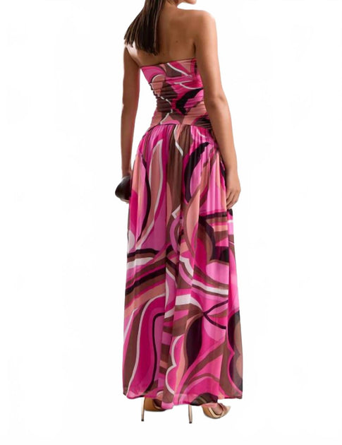 Cin Cin Mode Maxikleid Pink XSmall 3