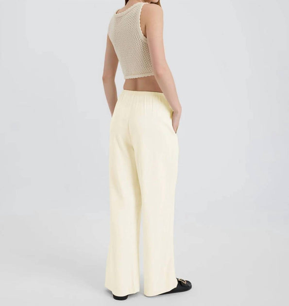 Solid & Striped The Monaco Pant Yellow Large 3