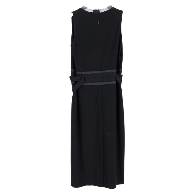 Boss Hugo Boss V-neck Dress Black S 3