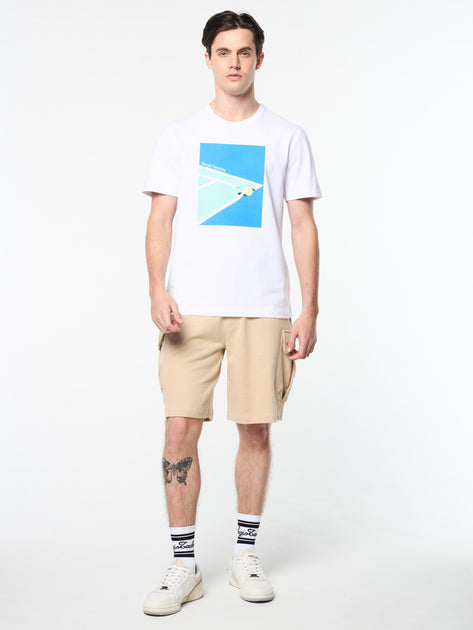 Sergio Tacchini Dante T-Shirt White Medium 4