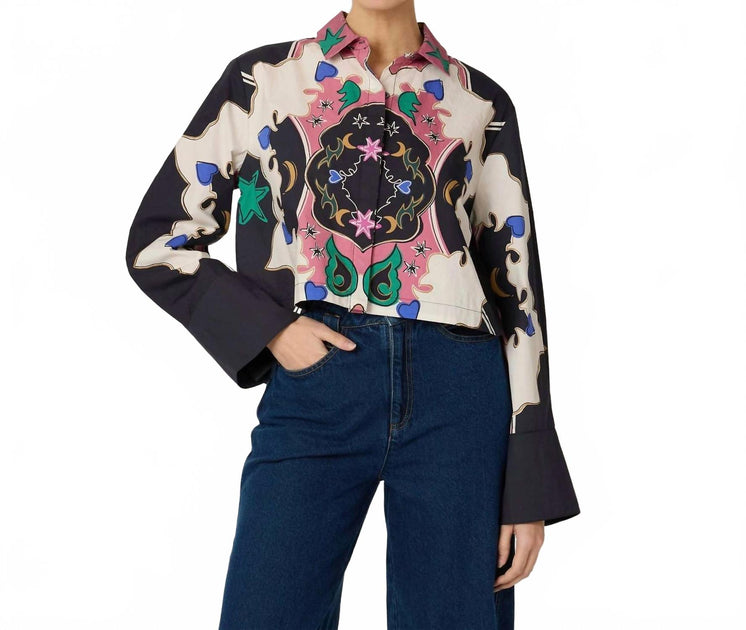 Cleobella Zoya Blouse Multi Small 2