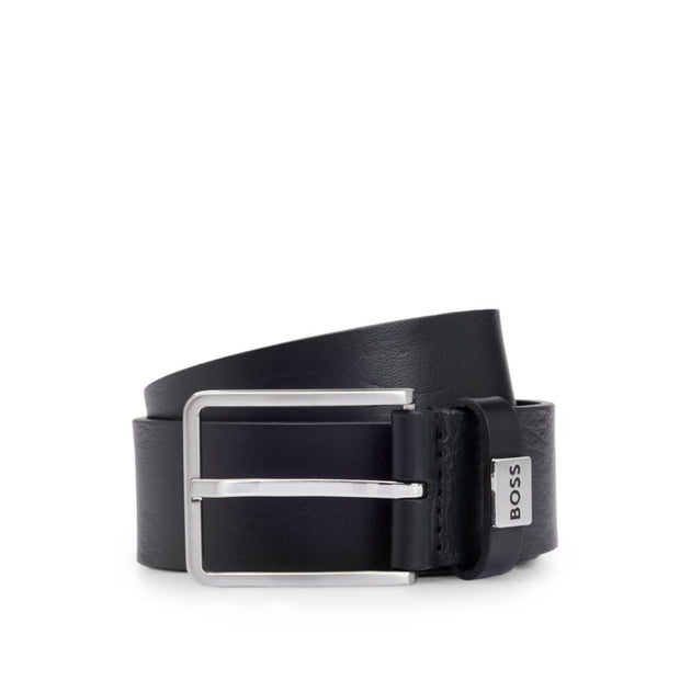 Boss Logo-keeper Gürtel Schwarz 34 2