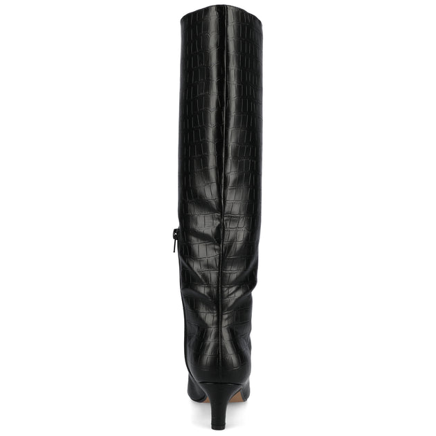Journee Collection Tullip Knee-High Boots White US 7 4