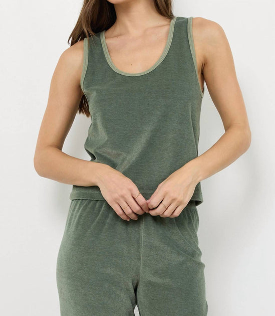 LAmade Sonny Velour Tank Top Multi Large 4
