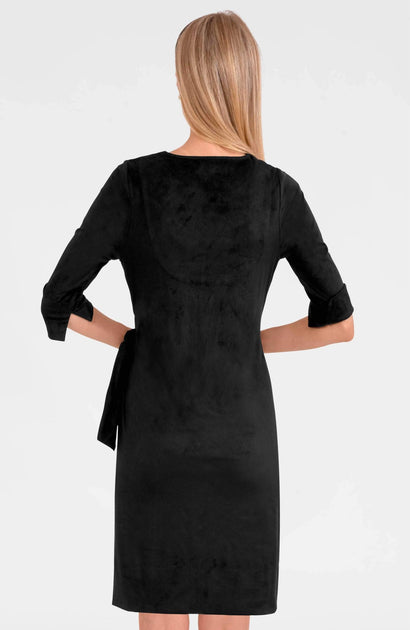Gretchen Scott Cinch & Tie Dress Black Small 3