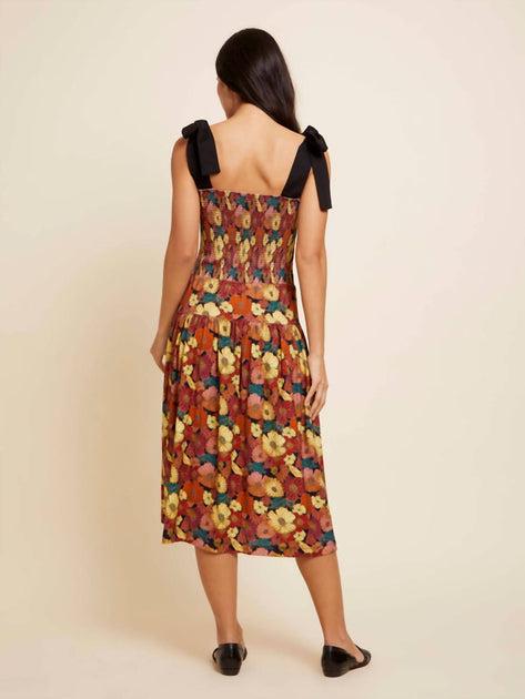 Nation LTD Ember Tied Mini Sundress Multi XSmall 4
