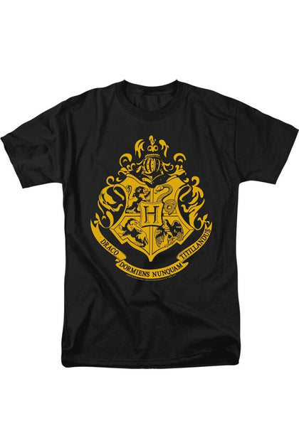 Gildan Harry Potter Hogwarts Crest T-Shirt Black 4XLarge 2
