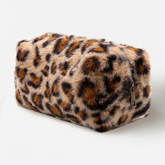 FASHNZFAB Pouch Bag Leopard Beige 4