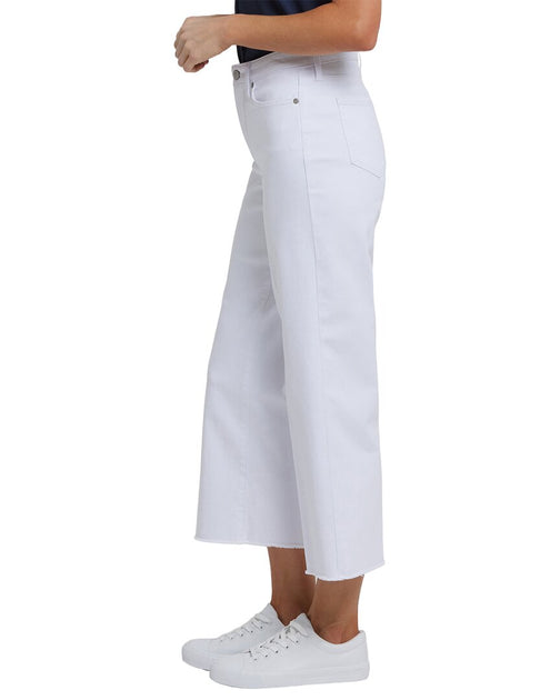 NYDJ Coco High-Rise Crop Jean White US 12 4