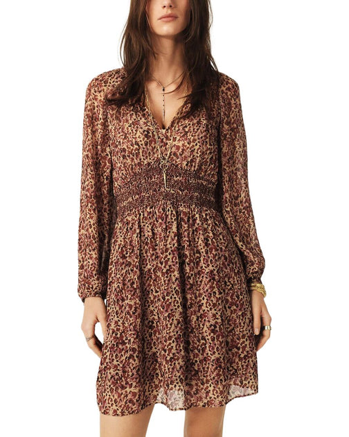 ba & sh Camelia Dress Brown Large 2
