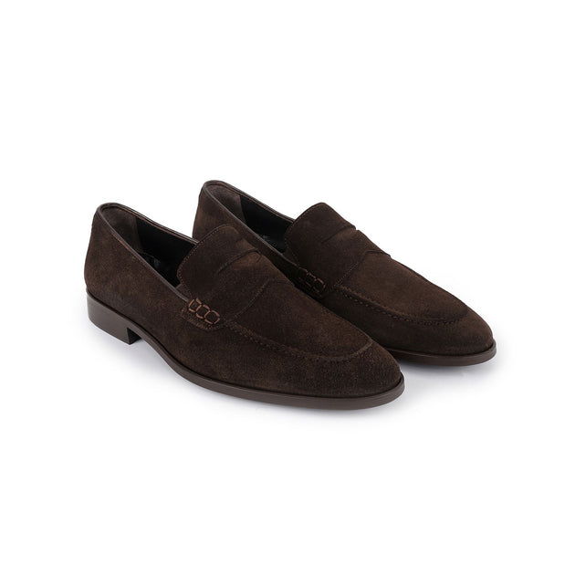 Vella Pais Ganado Penny Loafers Black US 9 2