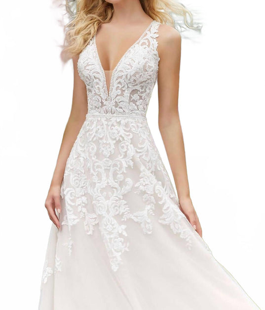 Morilee Parthenia Wedding Dress Ivory US 14 4