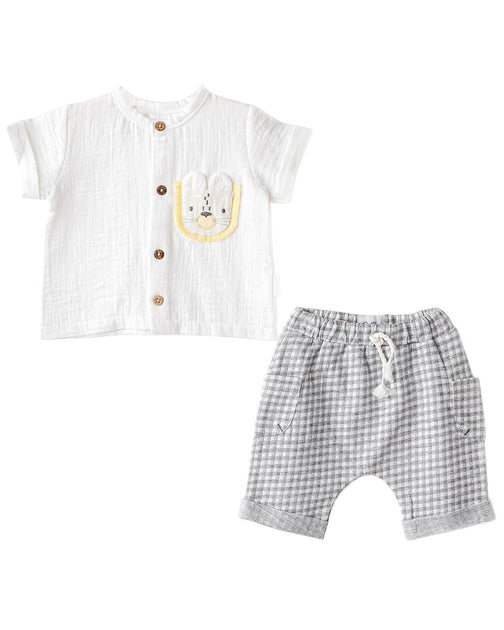 Andy Wawa Little King Set White 0-3 Months 2