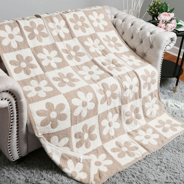 FASHNZFAB Reversible Throw Blanket Multicolor 127x152cm 5