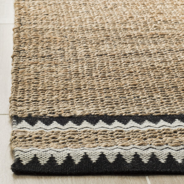 Safavieh NF874 Area Rug Natural/Black 4