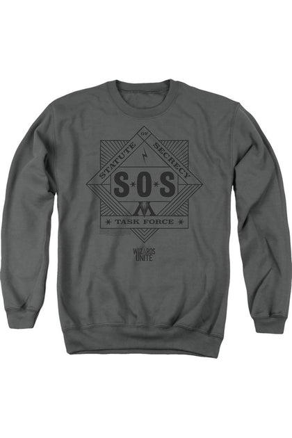 Gildan Harry Potter Wizards Unite Sos Task Force Crewneck Sweatshirt Grün XL 2