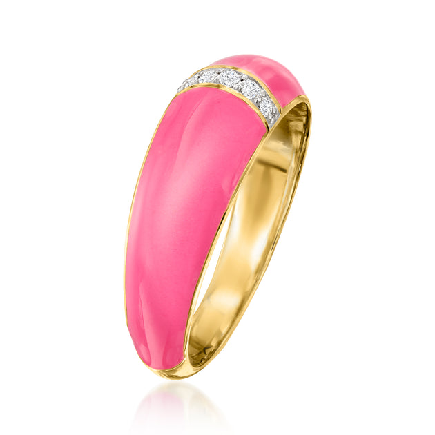 Ross-Simons Dome Ring Pink Gold US 7 4