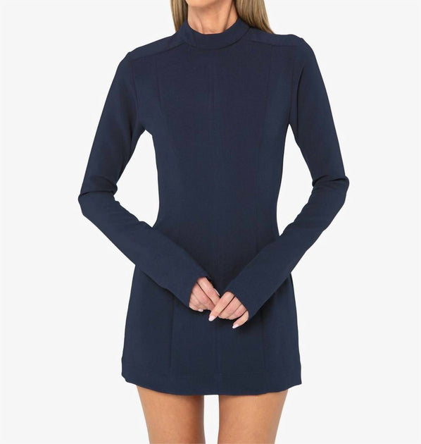 JBQ Clark Mini Dress Blue Large 2