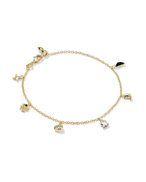 Kendra Scott Halloween Delicate Chain Bracelet Gold One Size 2