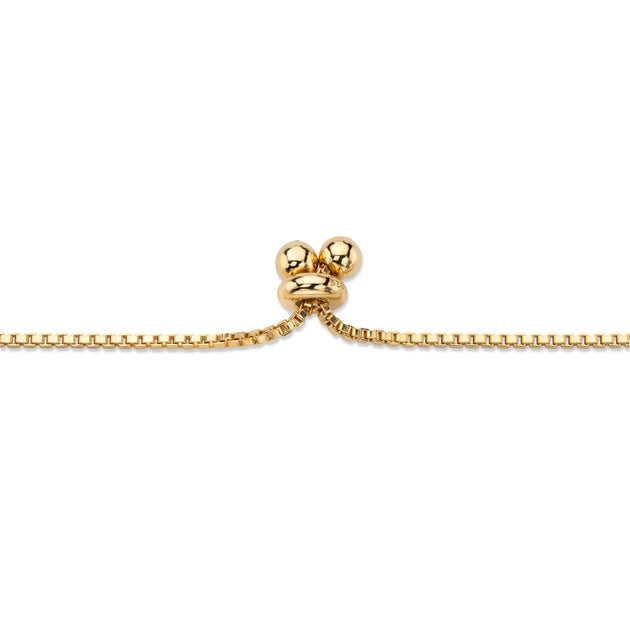 Palm Gold-Plated Birthstone Crystal Drawstring Bracelet Multi One Size 3
