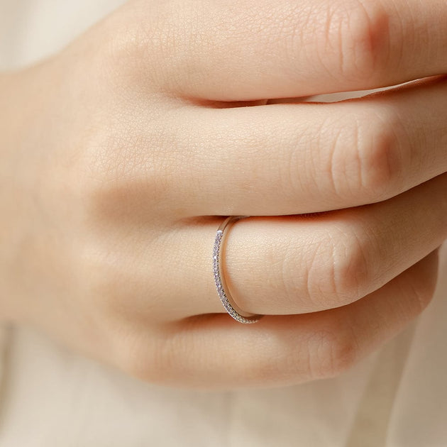 Made By Mary June Birthstone Stacking Ring Multi US 8 4