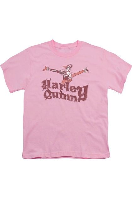 Gildan DC Comics Harley Hop T-Shirt Pink Medium 2