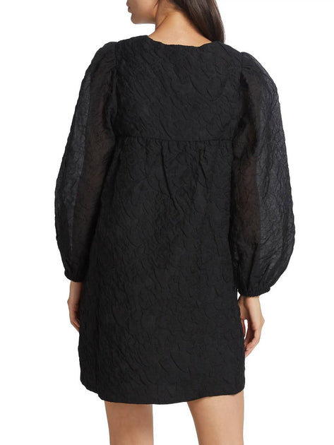 Robe Mini SOMETHING NAVY Organza Bow 3