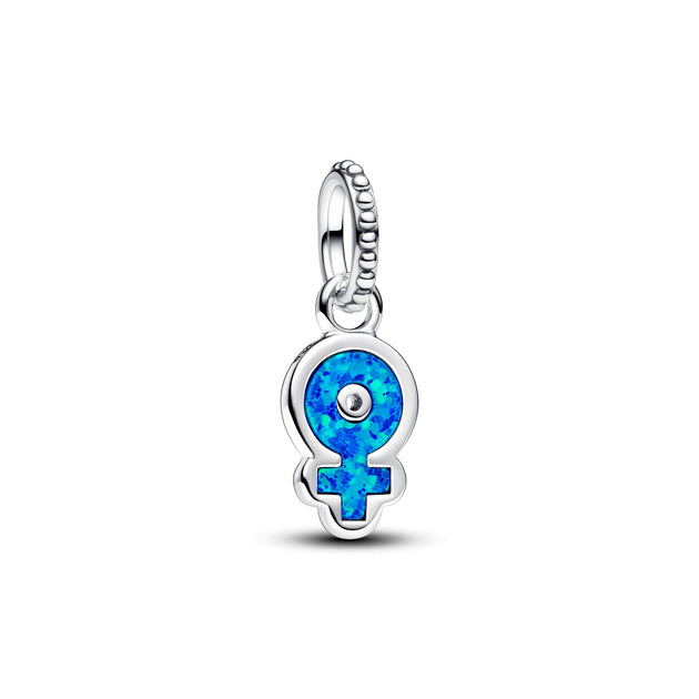 Pandora Powerful Women Dangle Charm Blue 2
