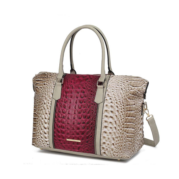 MKF Raven Weekender Bag Purple 2