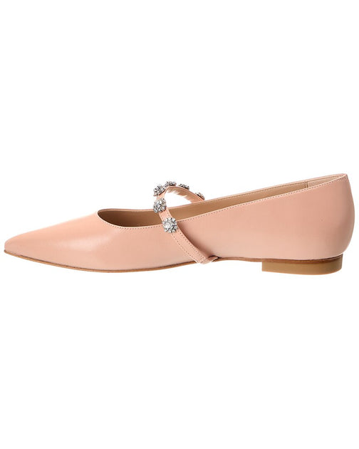 Stuart Weitzman Justina Mary Jane Beige US 6.5 3