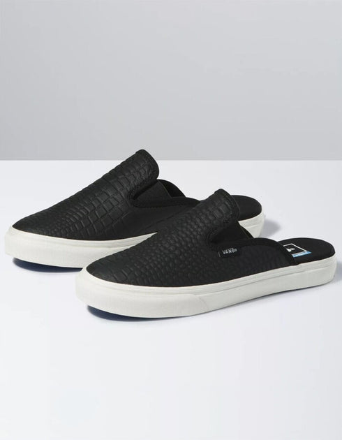 Vans Classic Mule Black Leather US 4 2
