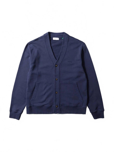 Edmmond Studios Herren Mini Logo Cardigan Blau Medium 2