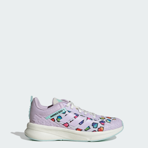 adidas Minecraft Fortarun 4.0 Shoe Junior Purple 4