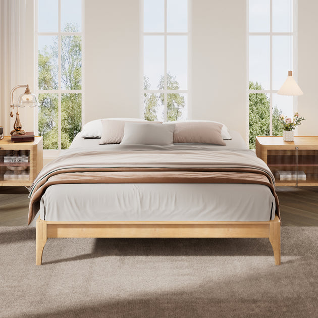Streamdale Queen Bamboo Platform Bed Frame 2