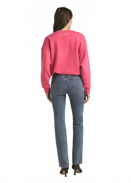 Favorite Daughter Mom's Favorite Sweatshirt Pink XSmall 5