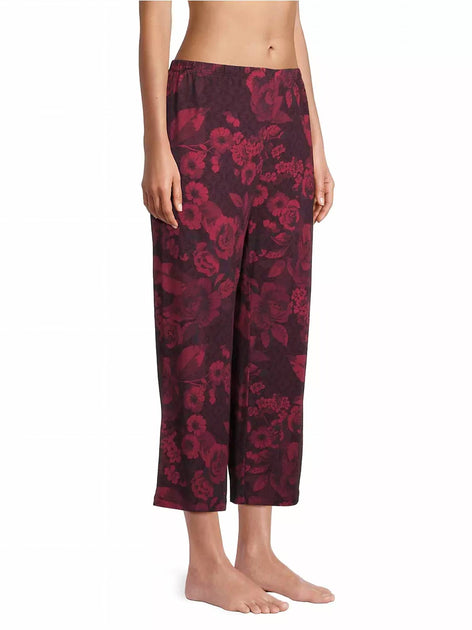 Johnny Was Carrie Crop Set Pajama Red XSmall 4