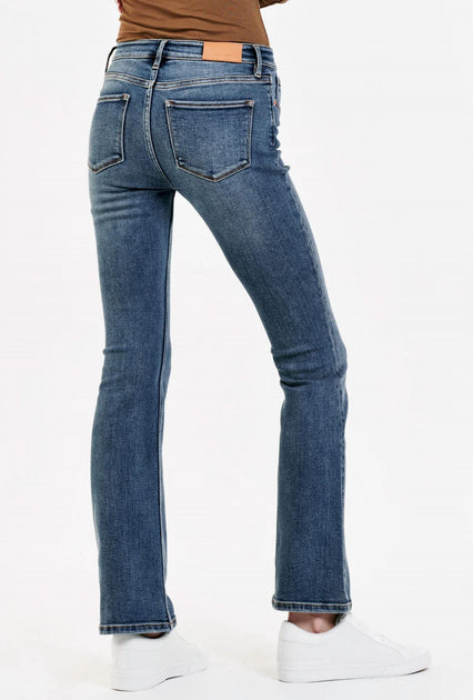 Dear John Denim Jax Mid Rise Bootcut Jeans - Silverdale blue 25" Taillenumfang 4