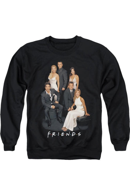 Gildan Friends Classy Crewneck Sweatshirt Black XXL 2