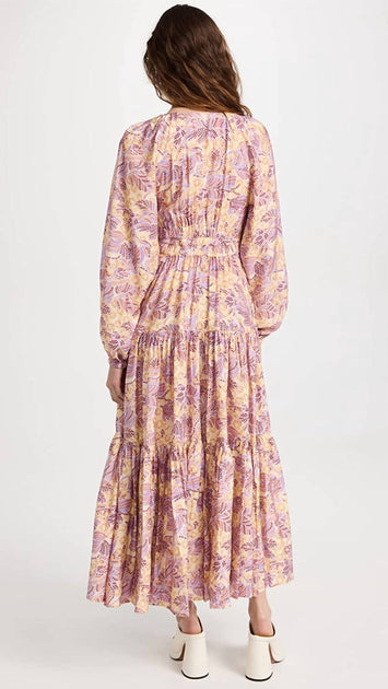 A.L.C. Iman Maxi Dress Multi US 2 3