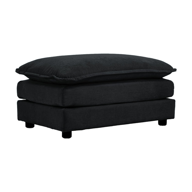 Streamdale Chenille Ottoman 3