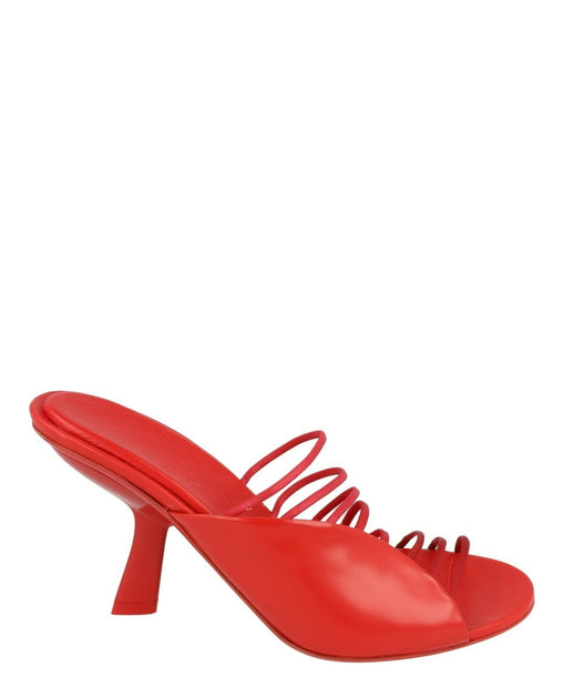 Ferragamo Altaire Strappy Sandal Red US 6.5 2